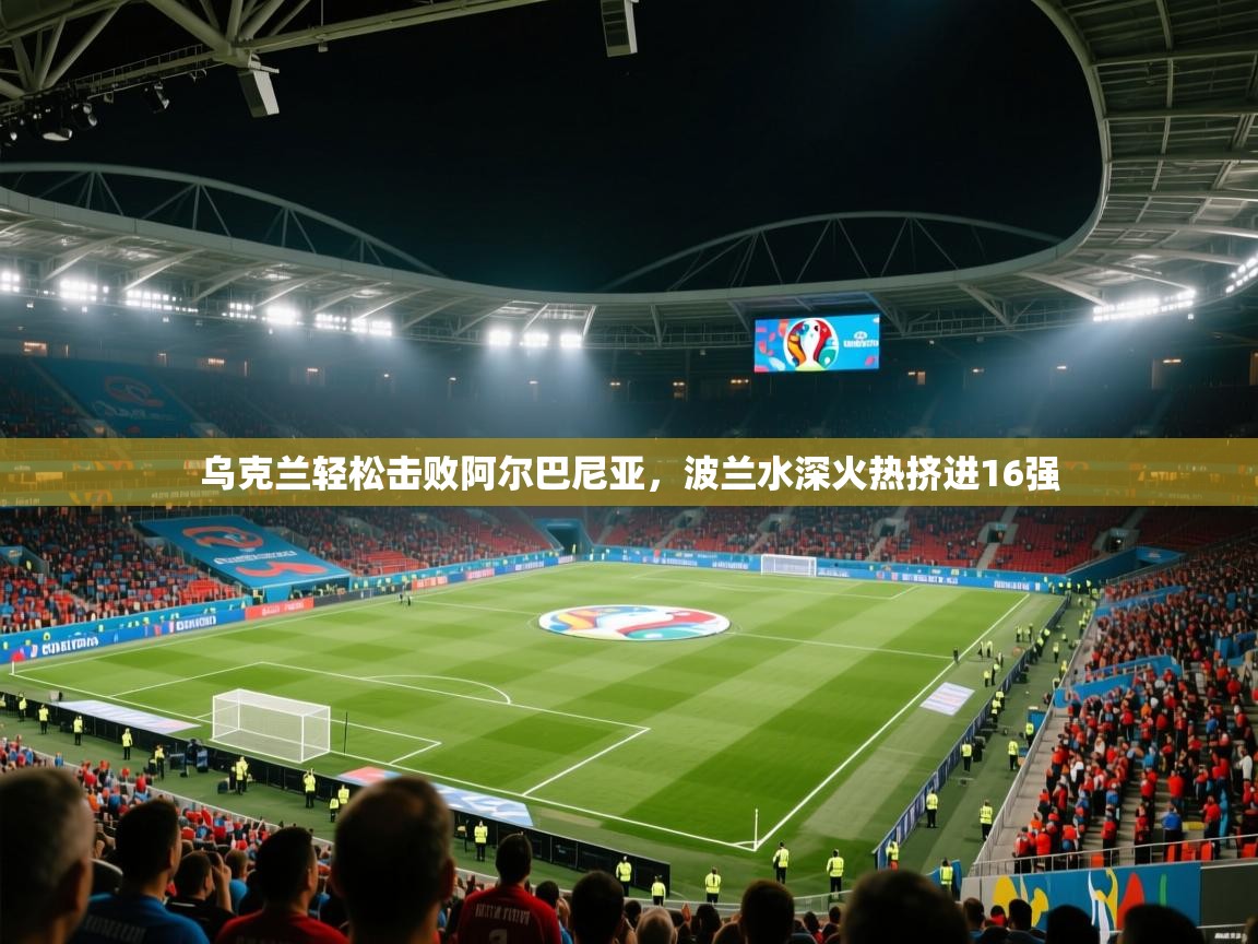 乌克兰轻松击败阿尔巴尼亚，波兰水深火热挤进16强  第1张